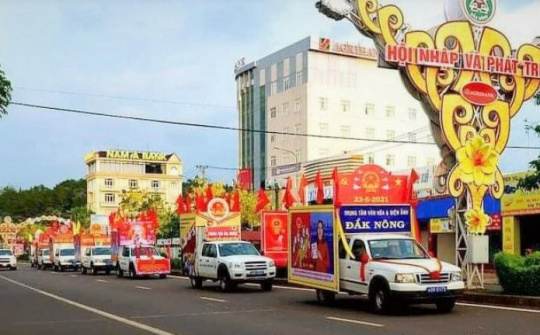 Đắk Nông: Công tác bầu cử đã hoàn tất, với nỗ lực, chung sức của quân và dân