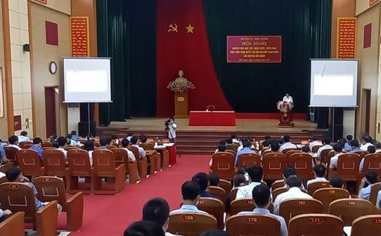 Như Xuân: Học tập quán triệt Nghị quyết Đại hội Đảng toàn quốc lần thứ XIII