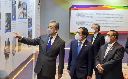 Đẩy mạnh phối hợp giải quyết các vấn đề nguồn nước sông Mekong-Lan Thương