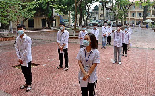 Thị xã Sơn Tây: Diễn tập thi vào lớp 10 THPT đảm bảo phòng dịch Covid-19