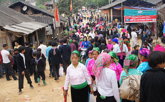 Hà Giang: Chợ Phong Lưu Khâu Vai trở thành Di sản Văn hóa phi vật thể quốc gia