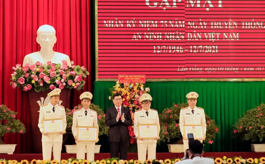 Lâm Đồng: Kỷ niệm 75 năm ngày truyền thống lực lượng An ninh Nhân dân Việt Nam