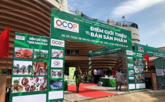 Hà Nội: Hỗ trợ mở rộng thị trường, giới thiệu và bán sản phẩm OCOP