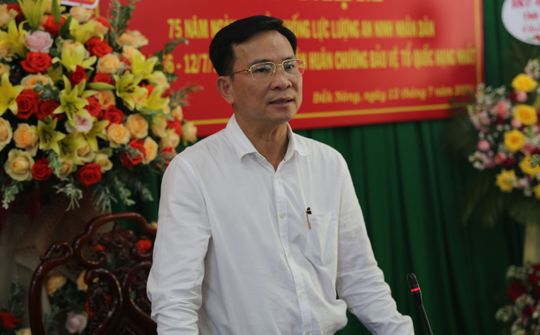 Công an Đắk Nông gặp mặt kỷ niệm 75 năm ngày truyền thống lực lượng An ninh Nhân dân Việt Nam