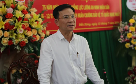 Công an Đắk Nông gặp mặt kỷ niệm 75 năm ngày truyền thống lực lượng An ninh Nhân dân Việt Nam