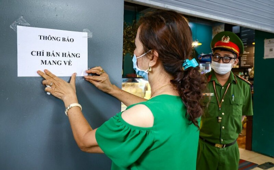 Hà Nội: Tạm dừng một số dịch vụ để bảo đảm cao nhất hiệu quả phòng, chống dịch