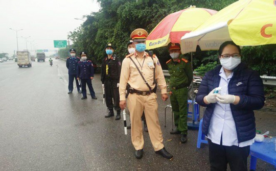 Hà Nội triển khai 22 chốt kiểm soát phòng, chống dịch covid-19