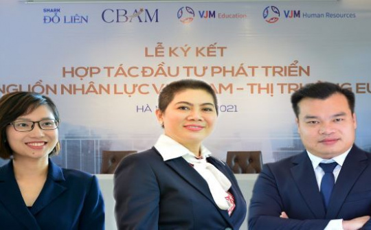 Shark Đỗ Liên và VJM Holdings ký Thỏa thuận hợp tác đầu tư đào tạo và phát triển nguồn nhân lực