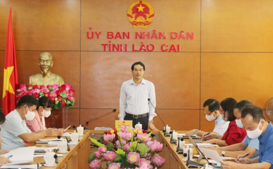 Lào Cai: Hội nghị trực tuyến về việc tăng cường các biện pháp phòng, chống dịch Covid-19 trên địa bàn tỉnh