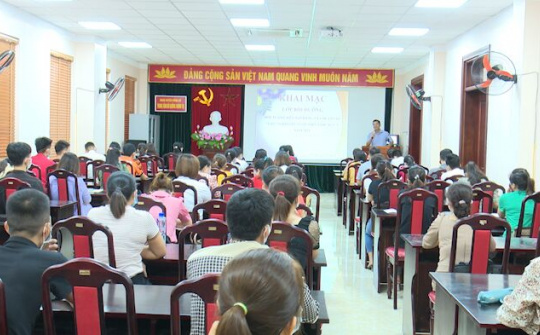 Đồng Hỷ, Thái Nguyên: Khai giảng lớp bồi dưỡng nhận thức về Đảng đợt 3 năm 2021