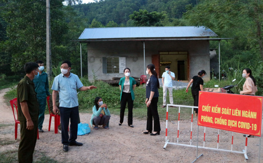 Võ Nhai, Thái Nguyên: Phát hiện 1 trường hợp nghi nhiễm SARS-CoV-2