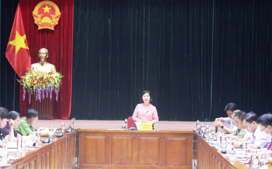 Cao Bằng: Họp Ban Chỉ đạo thực hiện Đề án nâng cao chỉ số năng lực cạnh tranh cấp tỉnh (PCI) mở rộng