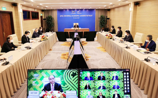 Bài phát biểu của Chủ tịch nước Nguyễn Xuân Phúc tại phiên họp các nhà lãnh đạo APEC