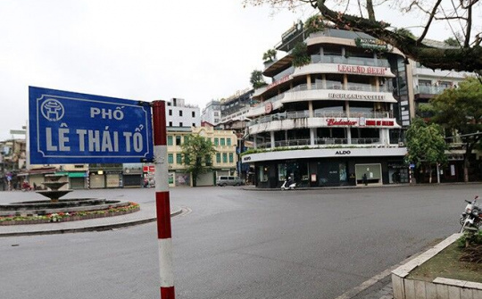 Hà Nội yêu cầu người dân ở nhà, dừng tất cả các dịch vụ không thiết yếu từ 0h ngày 19/7