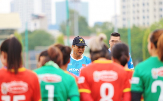 Đội tuyển nữ Việt Nam hướng tới mục tiêu giành suất tham dự vòng chung kết World Cup nữ 2023