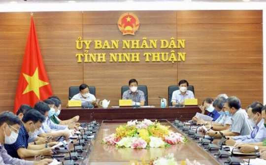 Ninh Thuận họp kiểm tra thực hiện Chỉ thị số 16/CT-UBND