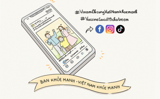 Mong muốn về cuộc sống khỏe mạnh của trẻ em trong mùa dịch qua góc nhìn hội họa