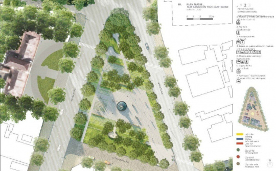 Quận Hoàn Kiếm: Nghiên cứu không gian xanh theo hướng sinh thái