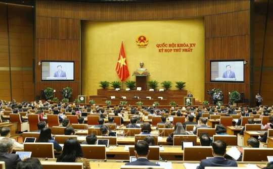 Khai mạc kỳ họp thứ nhất, Quốc hội khóa XV