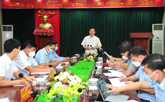 Tuyên Quang: Chủ tịch UBND tỉnh Nguyễn Văn Sơn làm việc với lãnh đạo huyện Hàm Yên