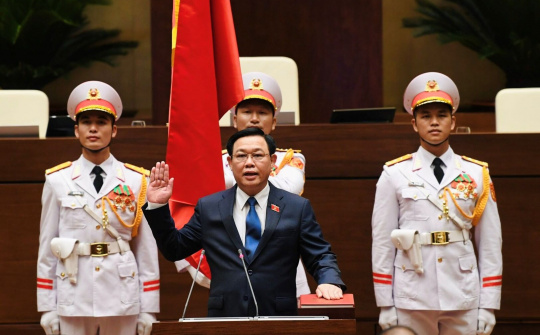 Chủ tịch Quốc hội Vương Đình Huệ: Mục tiêu tối thượng vì hạnh phúc của nhân dân