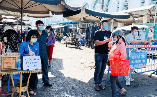 Khánh Hòa: Tạm dừng hoạt động kinh doanh buôn bán hàng tươi sống và chợ truyền thống