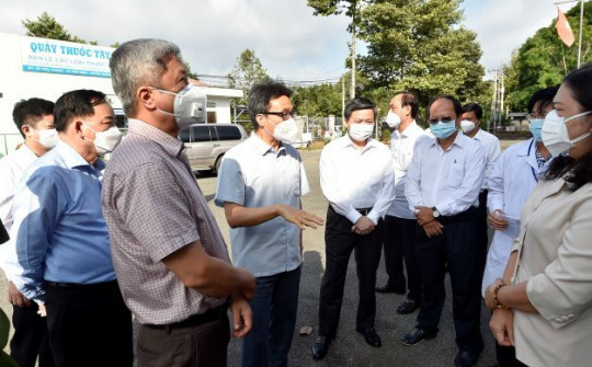 Tranh thủ từng ngày, từng giờ, hình thành phòng tuyến chống dịch vững chắc