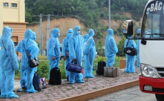 Thanh Hóa đón 1.000 người từ vùng dịch phía Nam về quê: Nghĩa tình sắt son với đồng bào xa xứ