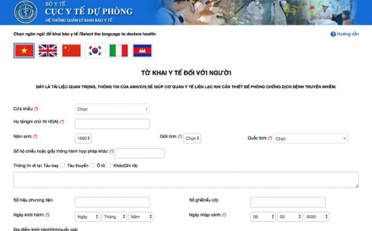 Chủ tịch UBND Thành phố Hà Nội kêu gọi nhân dân khai báo y tế thường xuyên