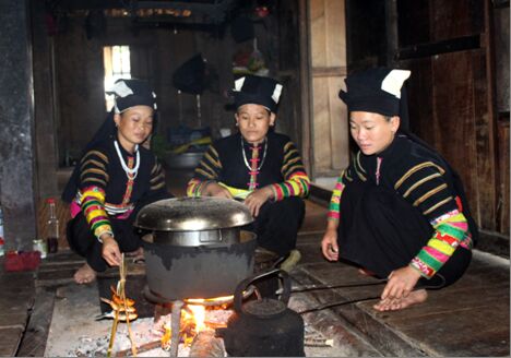 Bếp lửa trong đời sống của đồng bào ở Cao Bằng