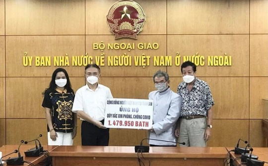 Người Việt tại Thái Lan hỗ trợ các địa phương phòng chống dịch Covid-19 ở quê nhà