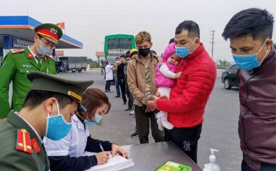 Hưng Yên: Người dân ở vùng có dịch tạm thời chưa về tỉnh