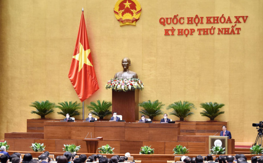 Thủ tướng trình cơ cấu 27 thành viên Chính phủ khóa mới