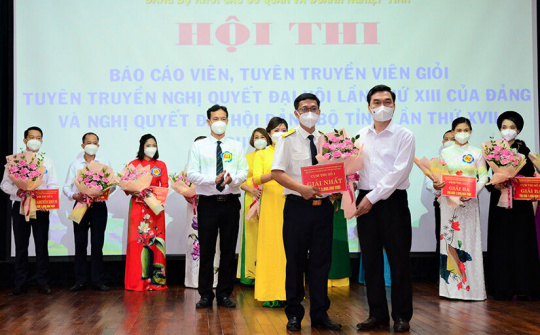 Tuyên Quang: Hội thi báo cáo viên, tuyên truyền viên giỏi