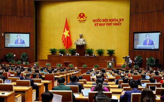Prime Minister Pham Minh Chinh presents proposed list of 27 Government members