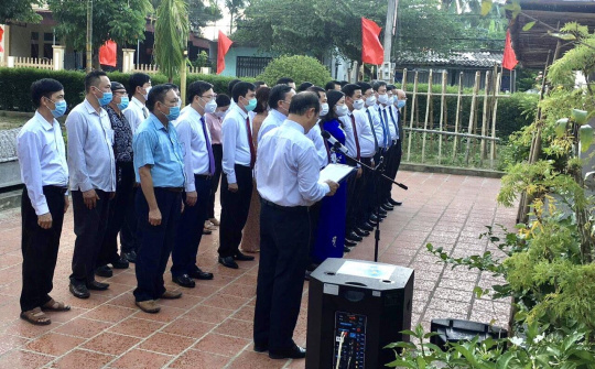 Thanh Hoá: Hướng tới kỷ niệm 91 năm ngày thành lập Đảng bộ tỉnh