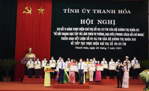 Thanh Hóa sơ kết 5 năm “Về đẩy mạnh học tập và làm theo tư tưởng, đạo đức, phong cách Hồ Chí Minh”