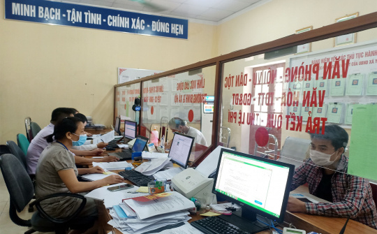 Phú Lương đứng đầu tỉnh Thái Nguyên về chỉ số hài lòng của tổ chức, cá nhân