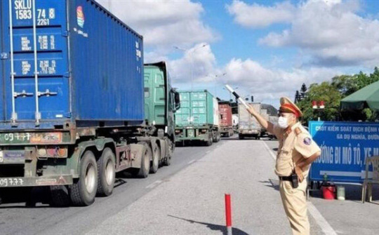 Tạo thuận lợi cho vận chuyển hàng hóa trong tình hình dịch COVID-19