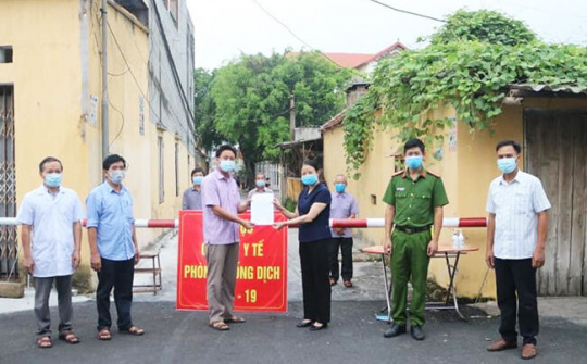 Nam Định: Kết thúc cách ly y tế các khu vực thuộc huyện Giao Thủy và Hải Hậu