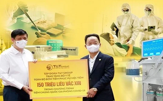 T&T Group tài trợ 20 tỷ đồng mua trang thiết bị y tế giúp một số địa phương phòng, chống dịch COVID-19