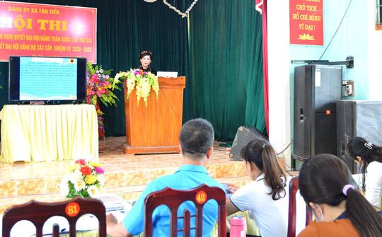 Tuyên Quang: Hội thi tuyên truyền nghị quyết đại hội Đảng các cấp