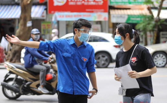 Hơn một triệu thí sinh cả nước đến tập trung tại các điểm thi