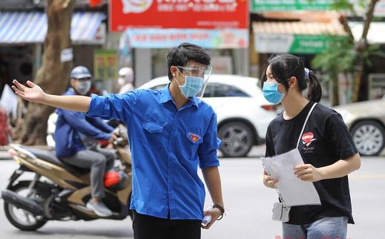 Hơn một triệu thí sinh cả nước đến tập trung tại các điểm thi