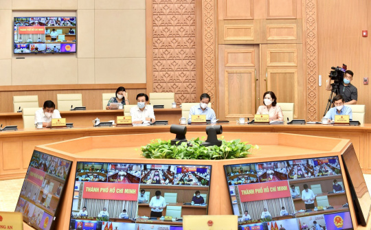 Cần quyết liệt hơn, mạnh mẽ hơn, sử dụng hiệu quả sức mạnh tổng lực để ngăn chặn, đẩy lùi dịch bệnh tại TPHCM và các tỉnh lân cận