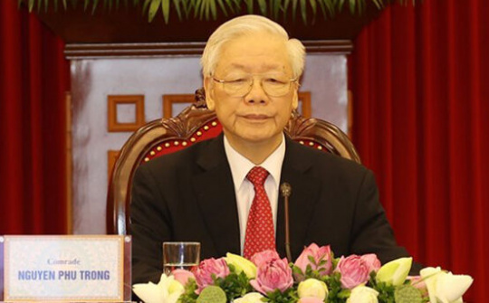 Tổng Bí thư dự Hội nghị thượng đỉnh giữa Đảng Cộng sản Trung Quốc với các chính đảng
