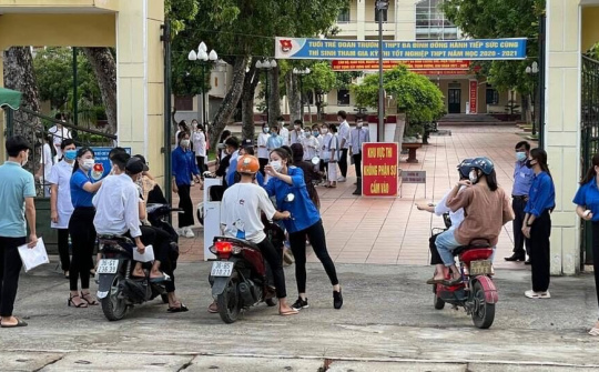 Thanh Hóa: Đảm bảo an toàn cho Kỳ thi tốt nghiệp THPT 2021