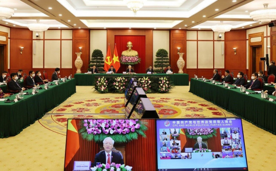 Phát biểu của Tổng Bí thư tại Hội nghị thượng đỉnh giữa Đảng Cộng sản Trung Quốc với các chính đảng trên thế giới