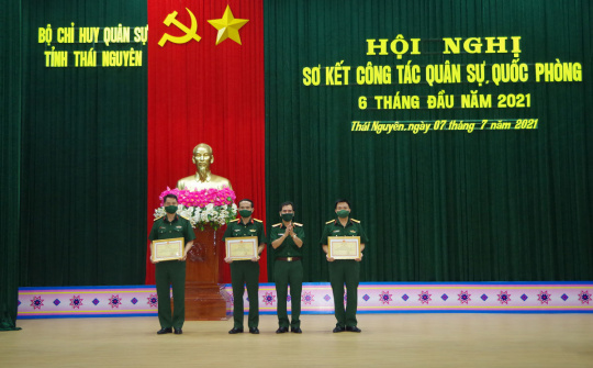 Thái Nguyên: Xây dựng lực lượng thường trực, dự bị động viên, dân quân tự vệ vững mạnh