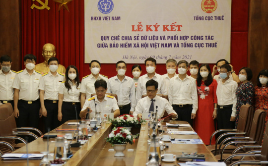 Bảo hiểm xã hội Việt Nam và Tổng cục Thuế phối hợp công tác giữa hai ngành